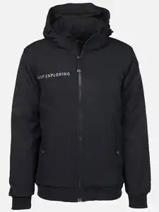 Herren Softshelljacke mit Kapuze Blau