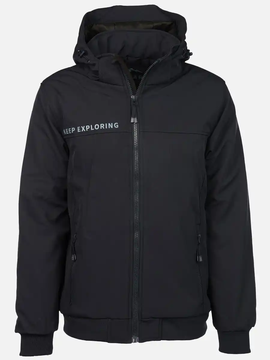 Bild 1 von Herren Softshelljacke mit Kapuze Blau