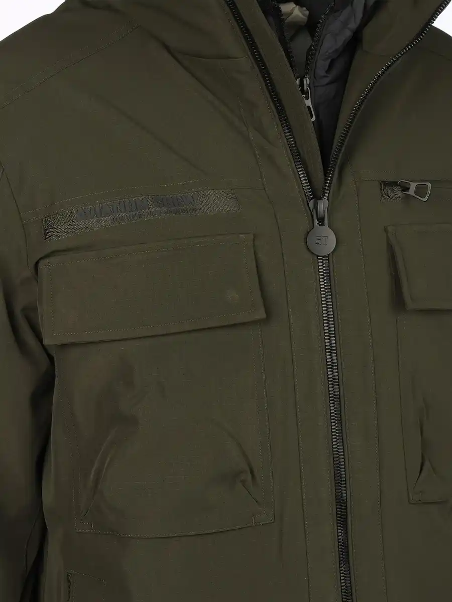 Bild 4 von Herren Jacke 2in1 Optik Oliv