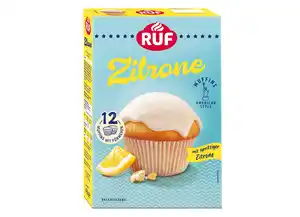 RUF Backmischung Zitronen-Muffins