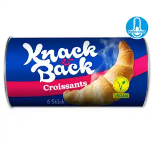 KNACK & BACK Fertigteig-Croissants*