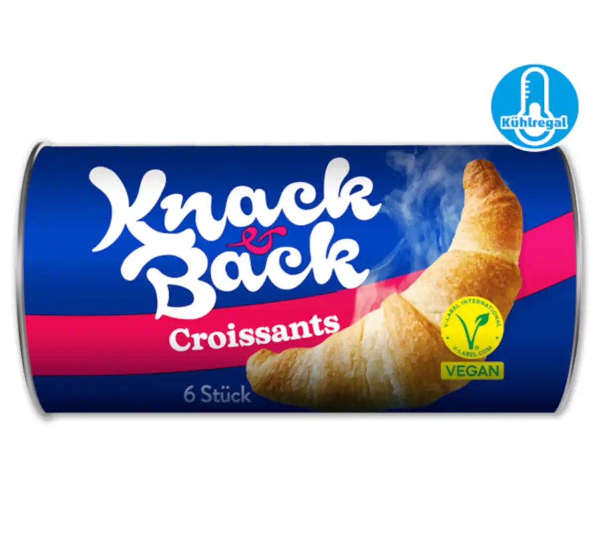 Bild 1 von KNACK & BACK Fertigteig-Croissants*