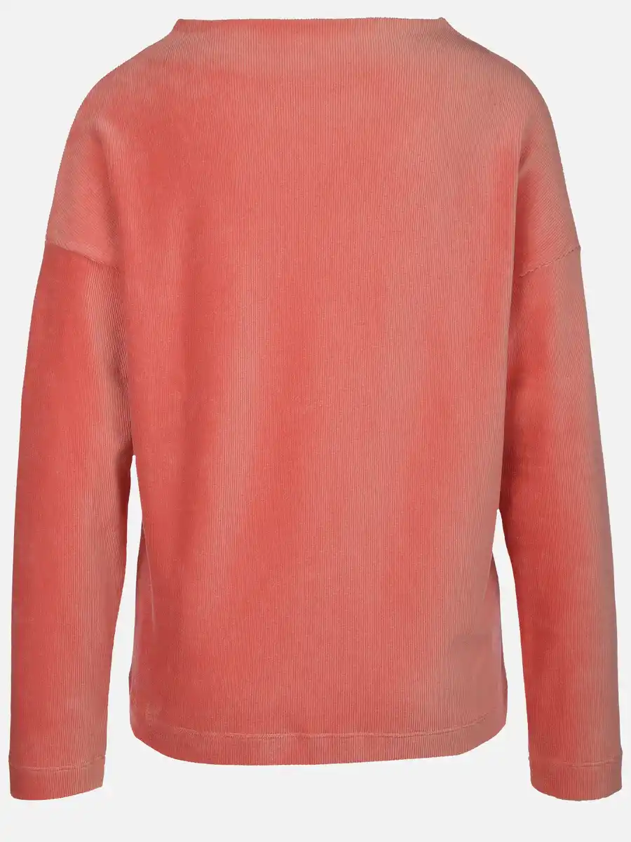 Bild 2 von Damen Rippshirt in Nicki-Jersey Rosa