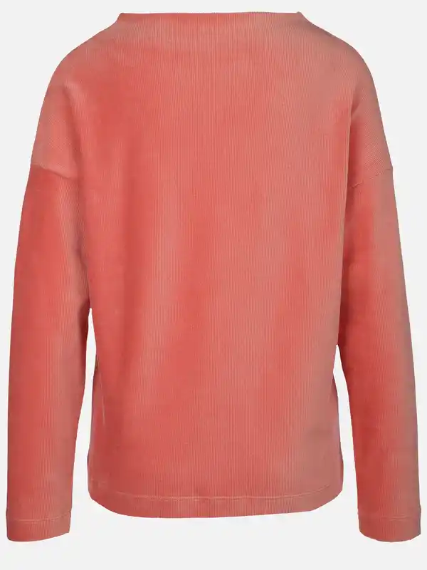 Bild 2 von Damen Rippshirt in Nicki-Jersey Rosa