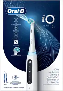 Oral-B Elektrische Zahnbürste iO Series 5 Quite White, 1 Stk