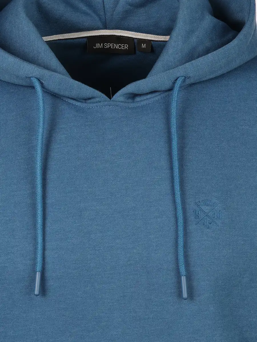 Bild 3 von Herren Kapuzenshirt mit Stickerei Blau