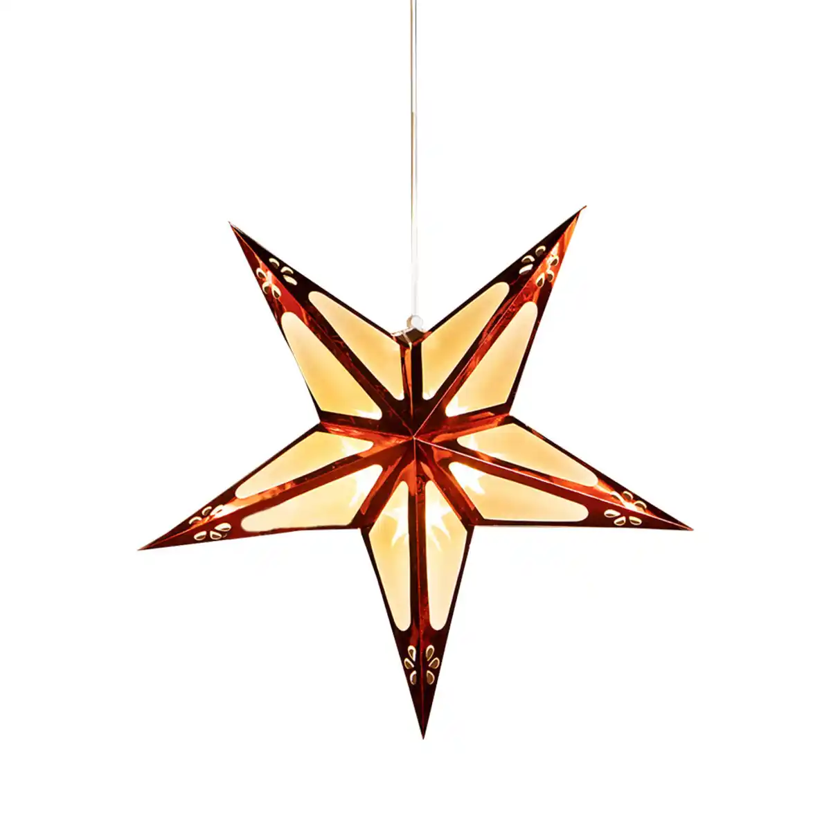 Bild 1 von LED-Papierstern - Rot