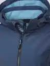 Bild 4 von Damen Softshelljacke mit Kapuze Blau