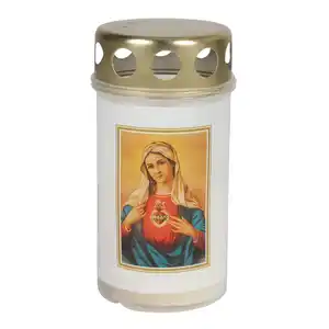 Motiv-Grablicht Maria Metalldeckel