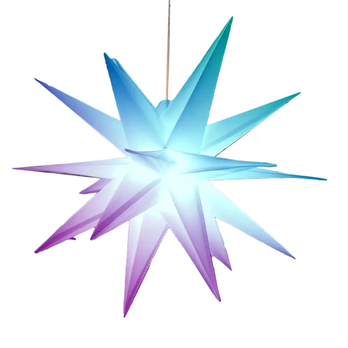 Bild 1 von 3D-LED-Leuchtstern - Mit RGB-Farbwechsel