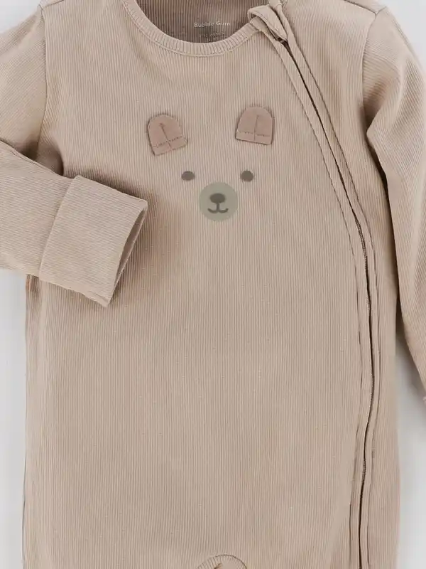 Bild 4 von Baby Jungen Pyjama im 2er Pack Braun