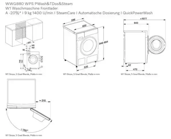 Bild 4 von Miele WWG 880 WPS