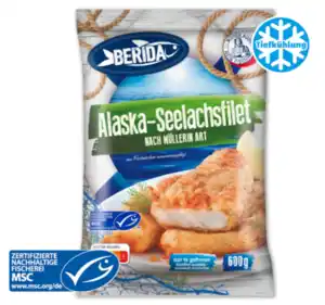 BERIDA Alaska-Seelachsfilet