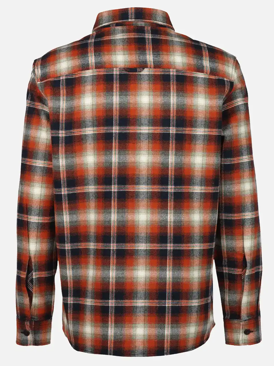 Bild 2 von Herren Flanellhemd als Overshirt Melange Grau