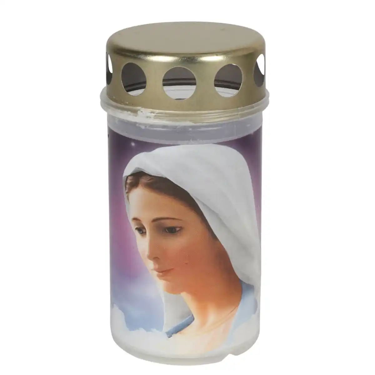 Bild 1 von Motiv-Grablicht Madonna Metalldeckel