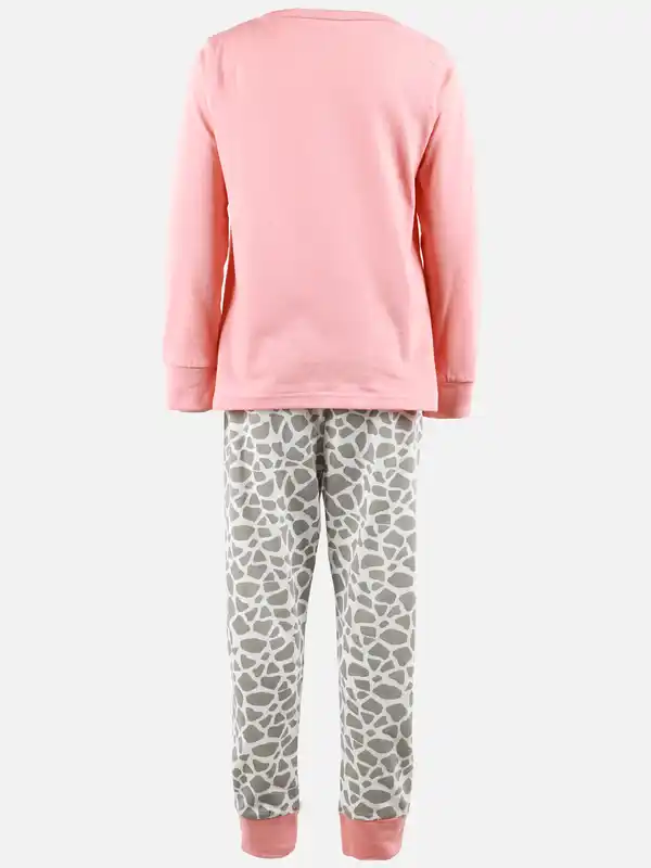 Bild 2 von Mädchen Schlafanzug mit Frontprint Pink