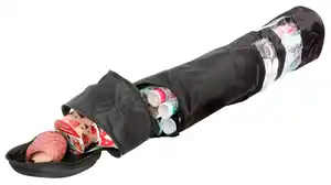 Geschenkpapier Organizer großes Hauptfach und kleine Seitenfächer