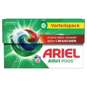 Ariel All-in-1 PODS Universal+ 38WL, 801.8 g