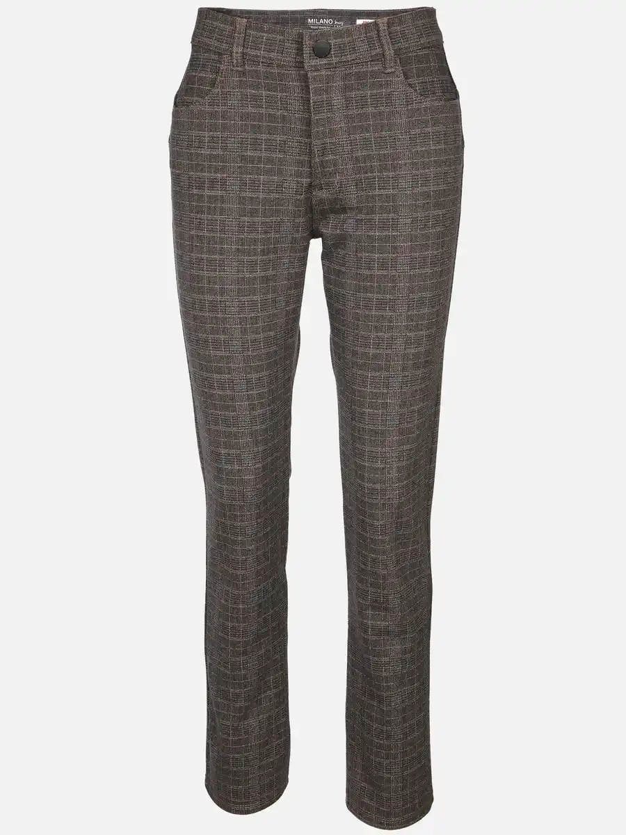 Bild 1 von Damen Stoffhose im Karostyle Braun