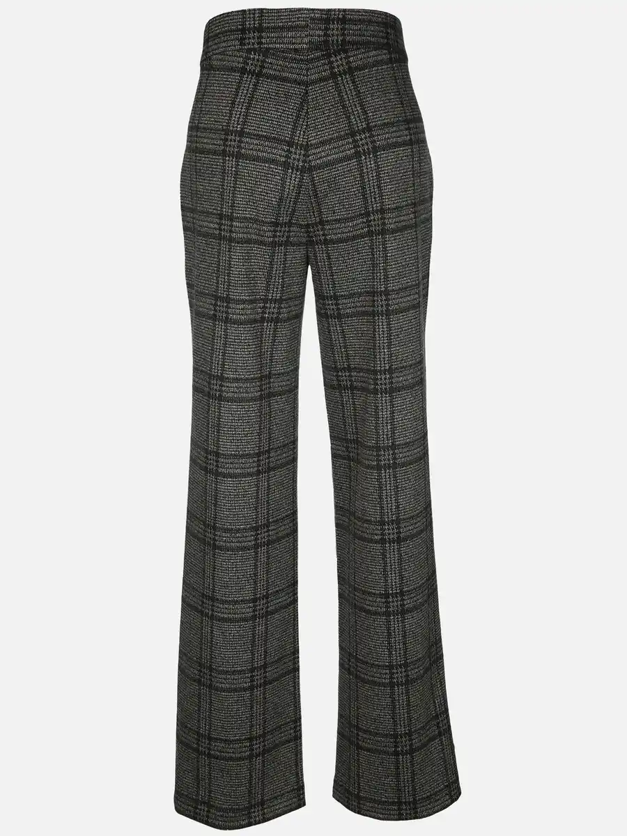 Bild 2 von Damen Wideleg Hose mit Muster Grau