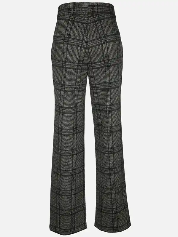 Bild 2 von Damen Wideleg Hose mit Muster Grau