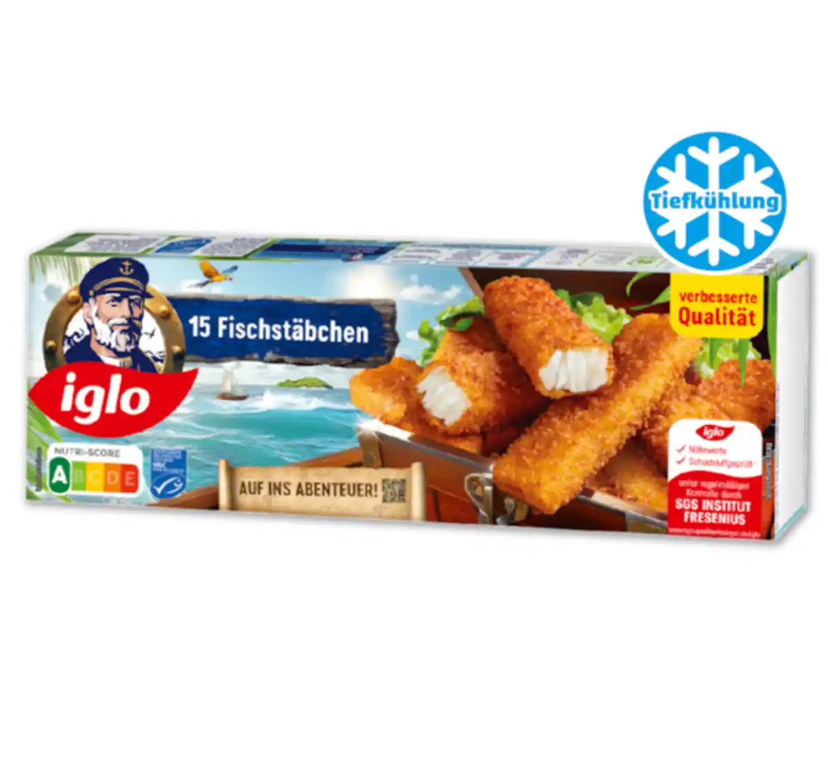 Bild 1 von IGLO 15 Fischstäbchen
