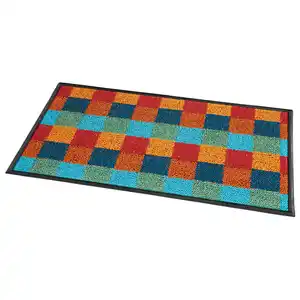 Schmutzfangmatte "Karo", ca. 40 x 70 cm - Multicolour