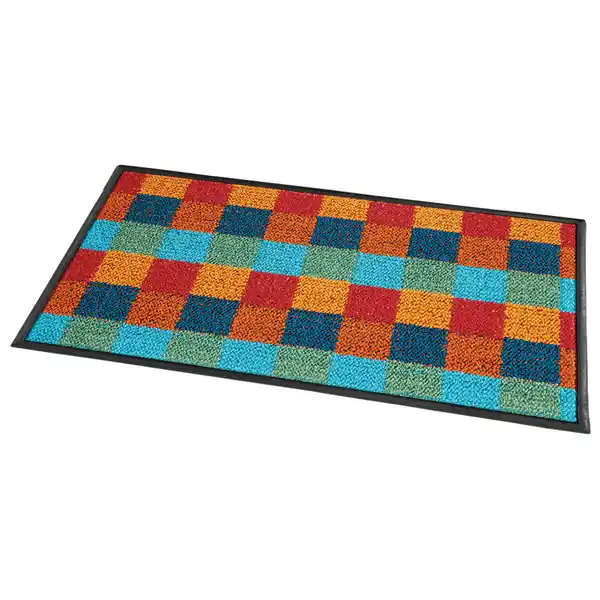 Bild 1 von Schmutzfangmatte "Karo", ca. 40 x 70 cm - Multicolour