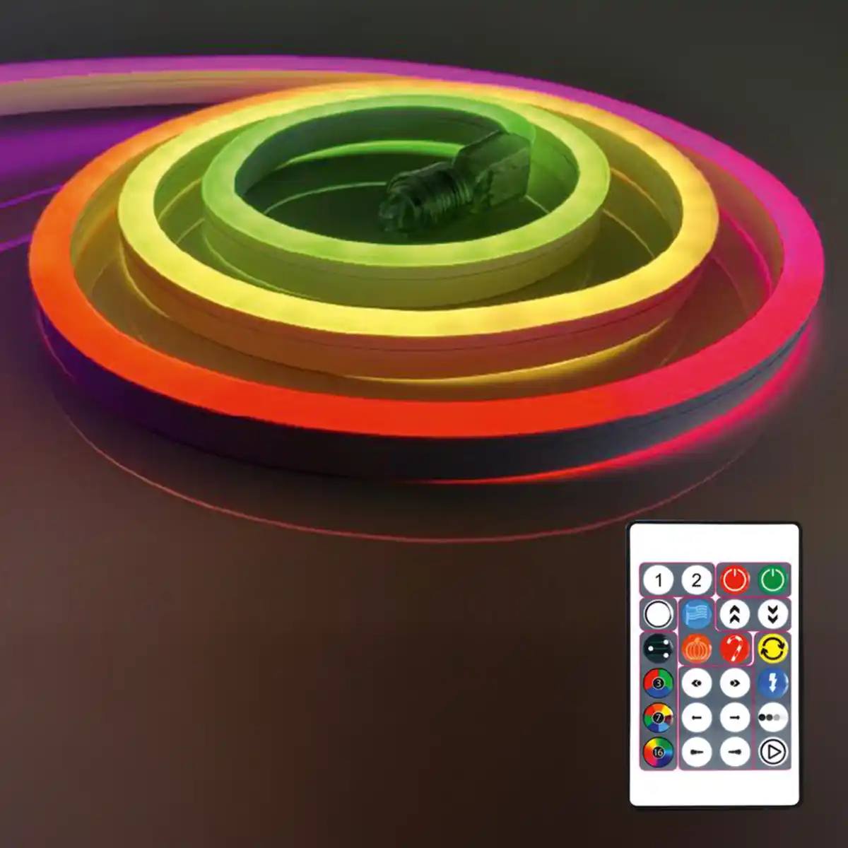 Bild 2 von Regenbogeneffekt LED-Schlauch 5 m