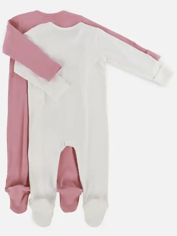 Bild 2 von Baby Mädchen Pyjama im 2er Pack Rosa