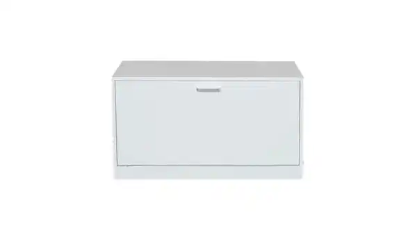 Bild 4 von Lumos Schuhschrank mit 2 Klappen, ca. 80 x 47 x 24 cm – Weiß