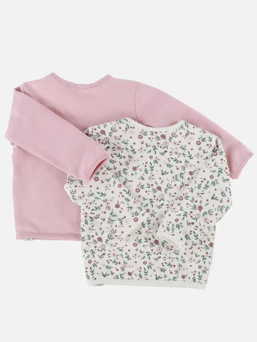 Bild 2 von Baby Mädchen Sweatshirt im 2er Pack Rosa