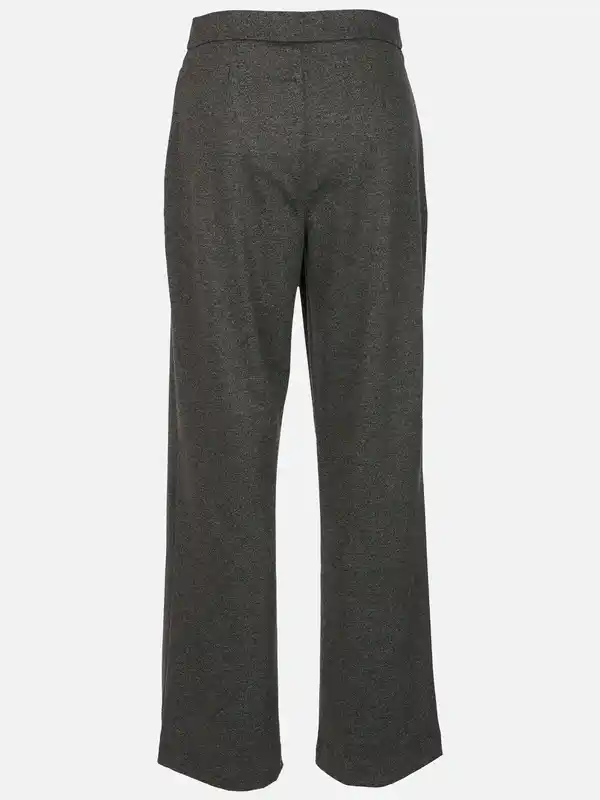 Bild 2 von Damen Hose mit weitem Bein Grau