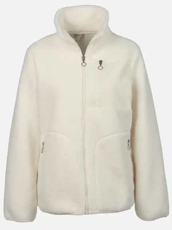 Bild 1 von Damen Jacke aus Teddyfell Weiß