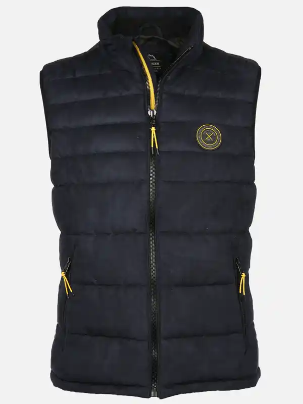 Bild 1 von Herren Steppweste in Velour Optik Blau