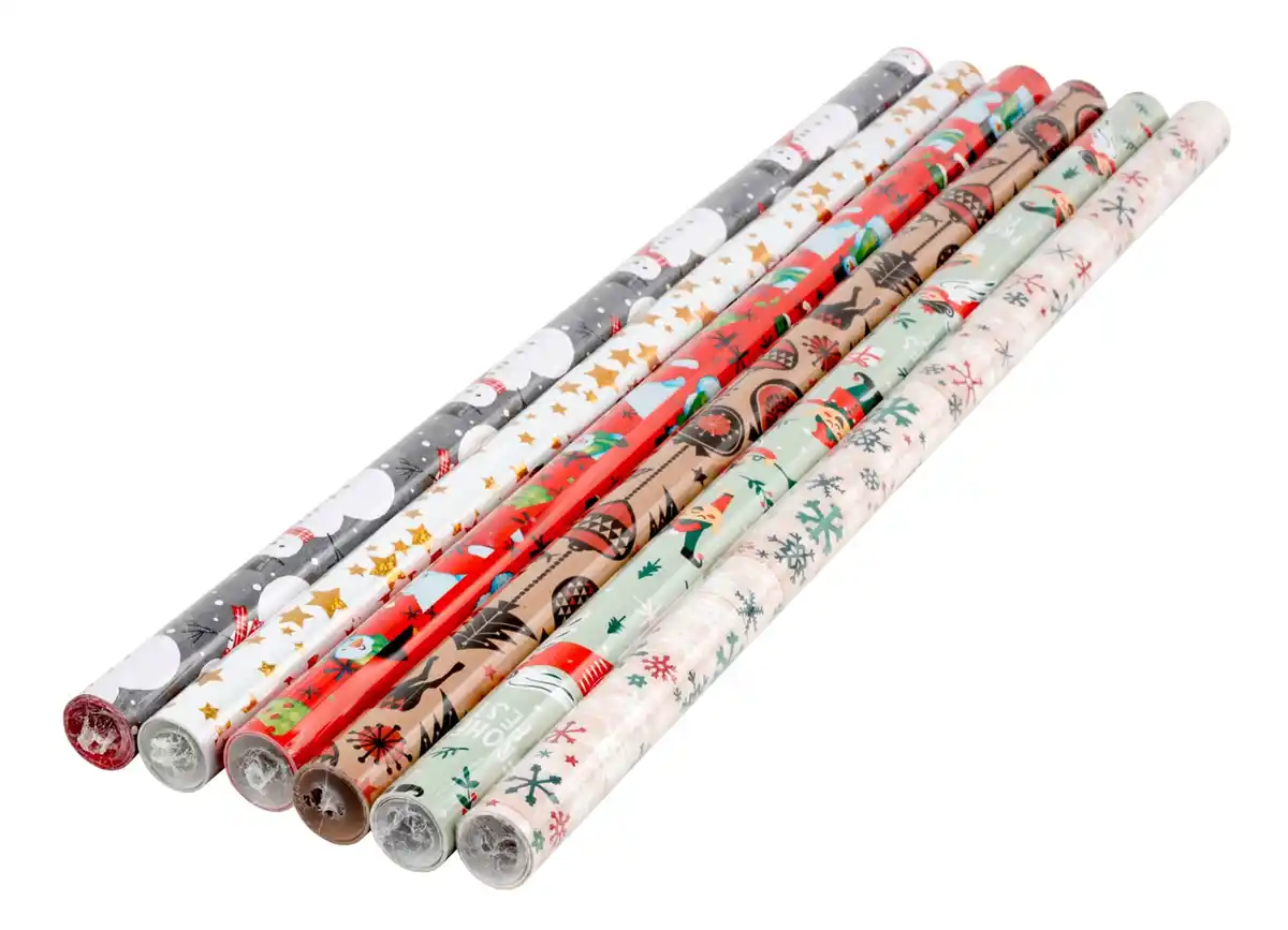 Bild 1 von Weihnachts-Geschenkpapier versch. Motive