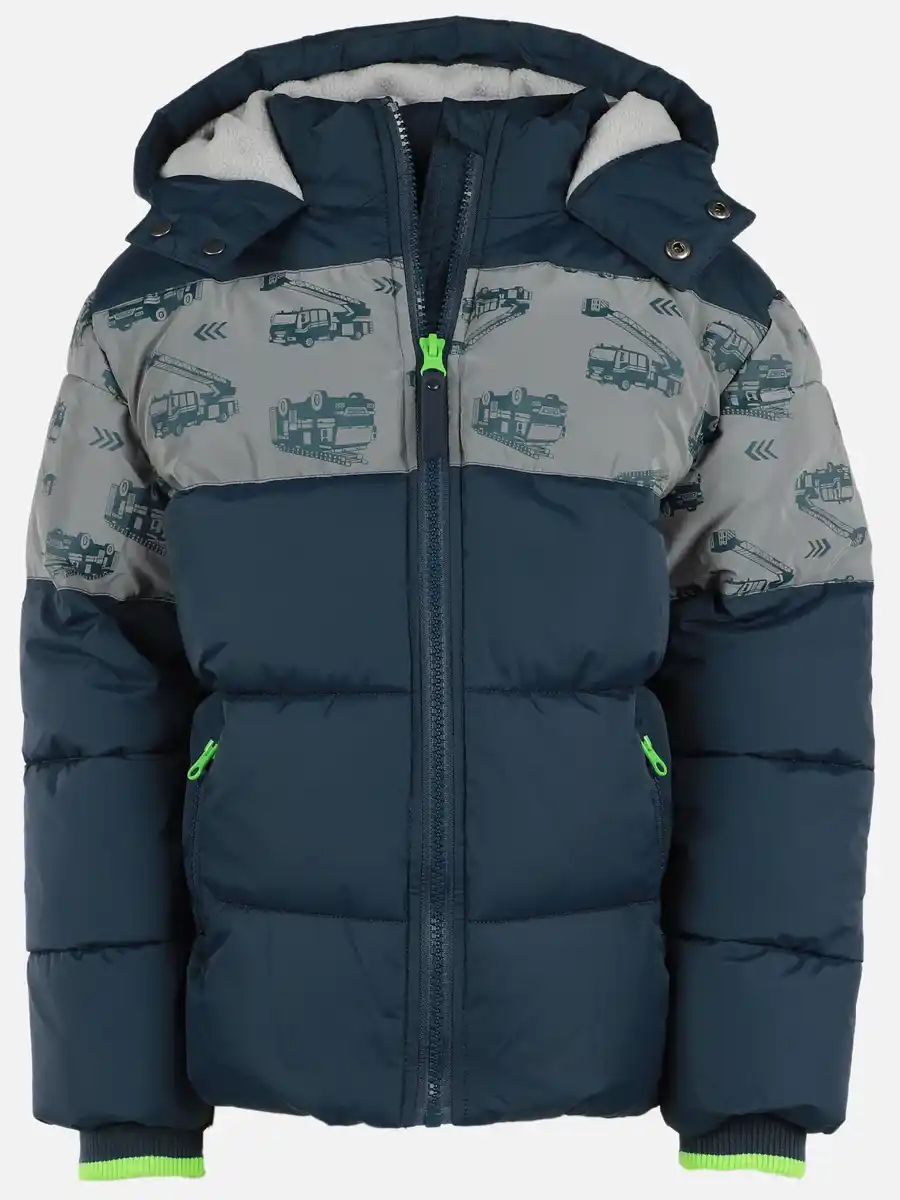 Bild 1 von Jungen Jacke mit Feuerwhrprint Blau