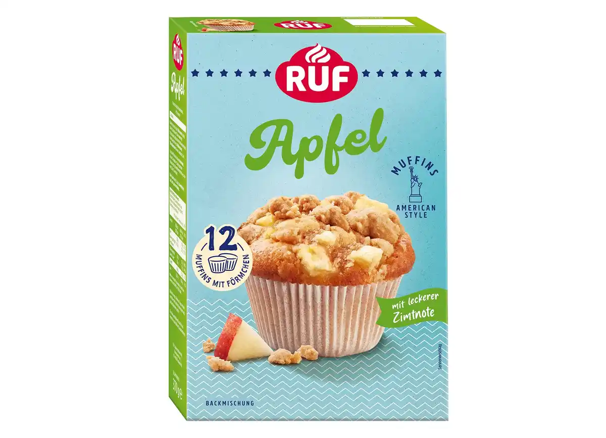 Bild 1 von RUF Backmischung Apfel-Muffins
