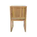 Bild 4 von Gartenstühle 2er Set aus Akazienholz , ca. 54 x 59 x 88 cm - Braun