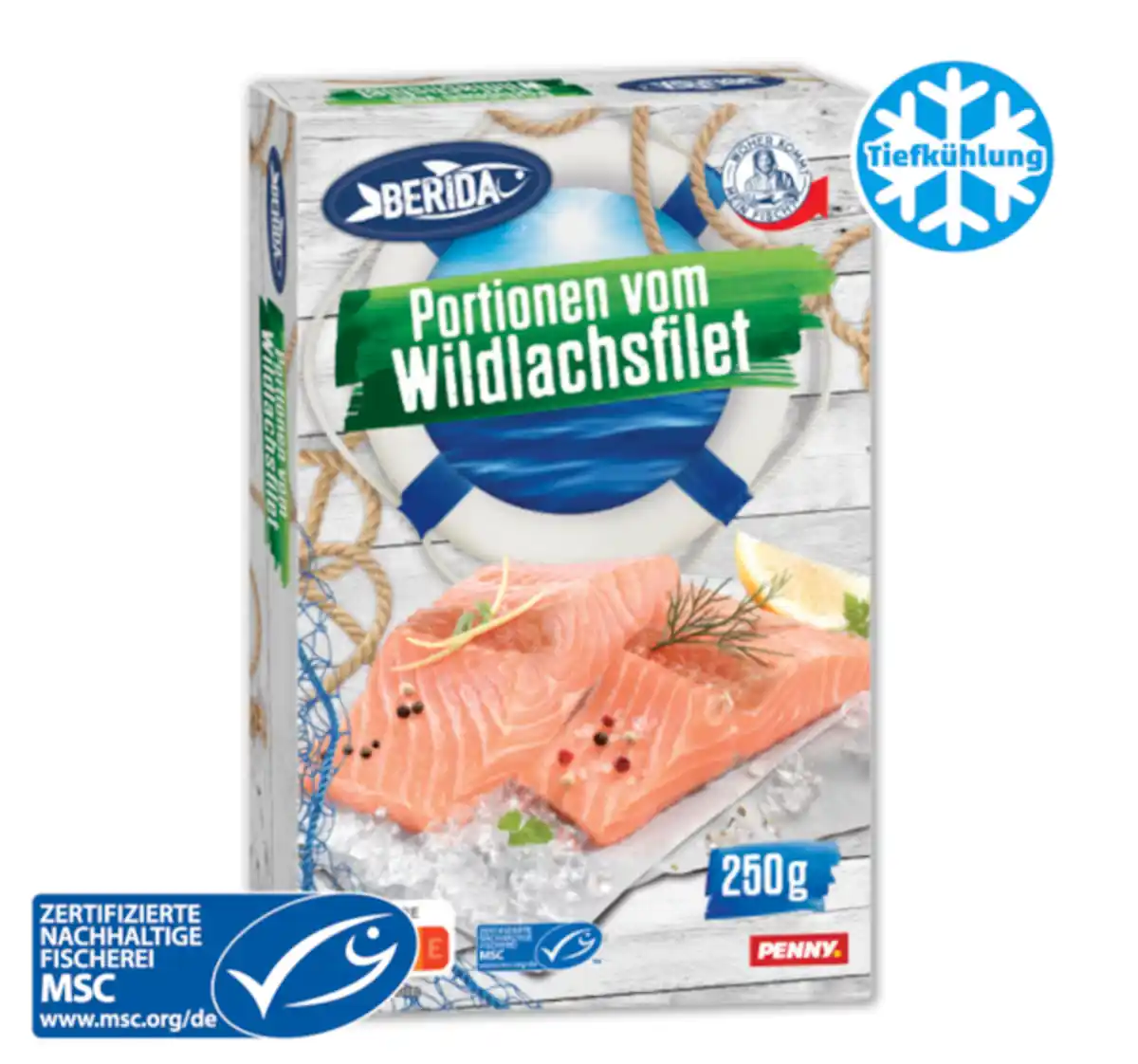 Bild 1 von BERIDA Wildlachsfilet