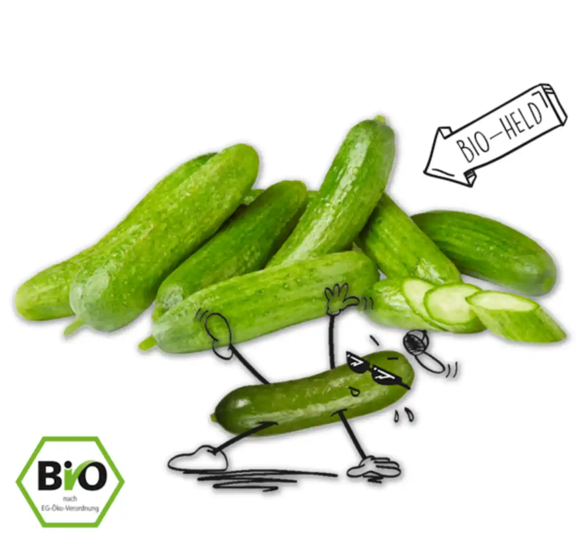 Bild 1 von NATURGUT Bio Snackgurken