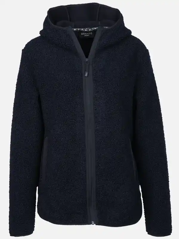 Bild 1 von Damen Jacke aus Teddyfell Schwarz