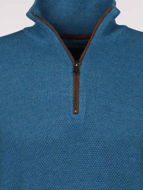 Bild 3 von Herren Stricktroyer Blau