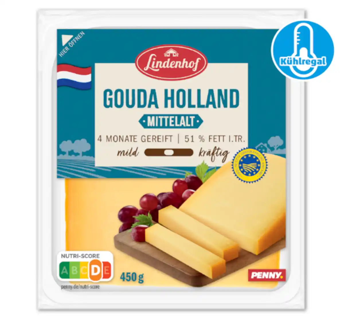 Bild 1 von LINDENHOF Gouda mittelalt