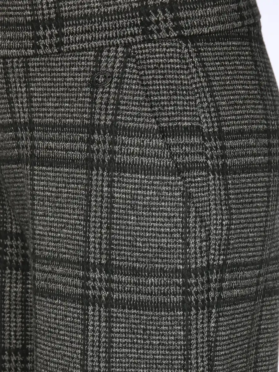 Bild 4 von Damen Wideleg Hose mit Muster Grau