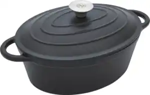 IDEENWELT Gusseiserner Bräter ca.?3,8?L