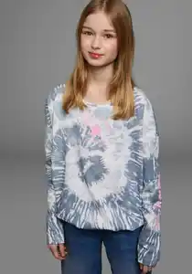 KIDSWORLD Fledermausshirt mit schmalen Ärmeln