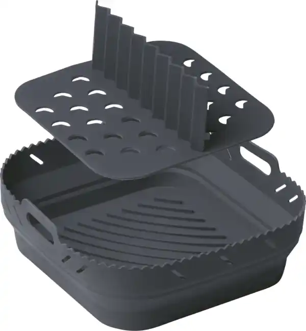Bild 2 von IDEENWELT Heißluftfritteusen-Einsatz 2-teilig eckig