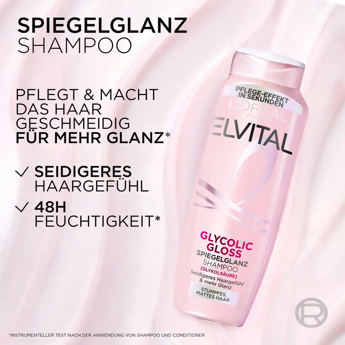 Bild 3 von L’Oréal Paris Elvital Glycolic Gloss Spiegelglanz Shampoo, 300 ml