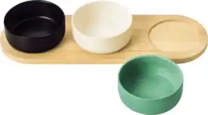 IDEENWELT Bambus Dipschalen-Set